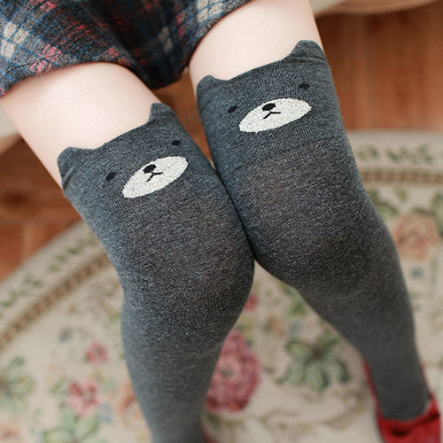 Cute 3D Cat Bear Stockings