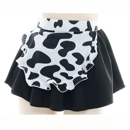 Sexy Maid Cow Cosplay Lingerie Set