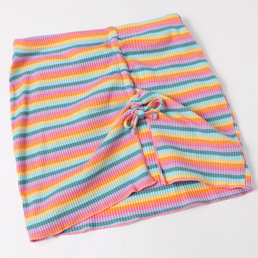 Rainbow Stripe Swimsuit 3 Pieces