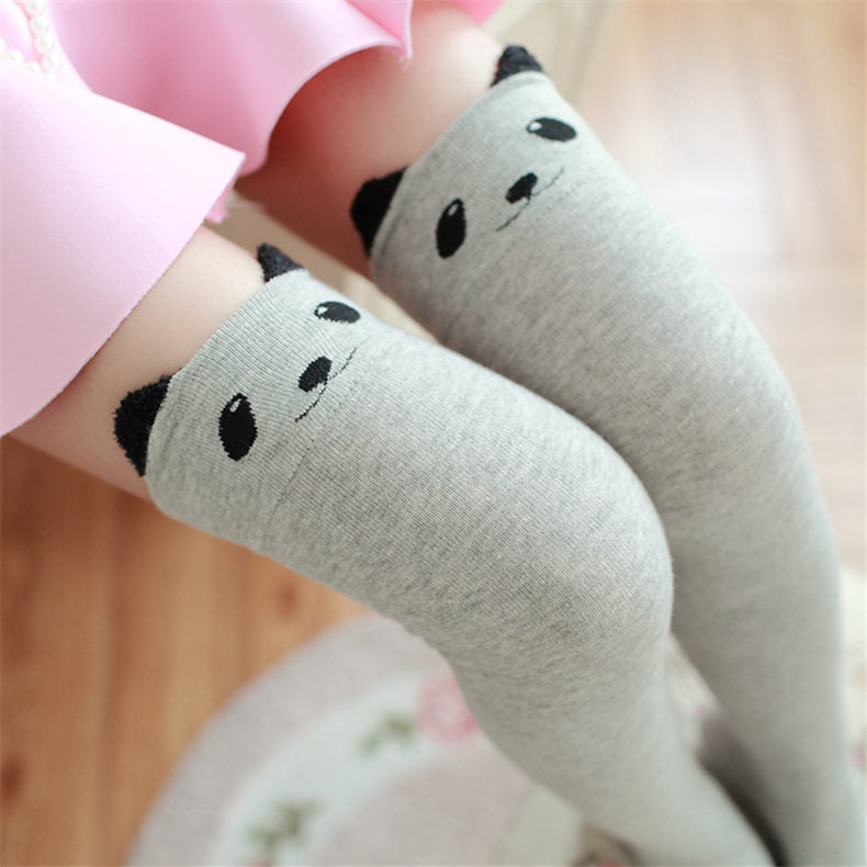 Cute 3D Cat Bear Stockings