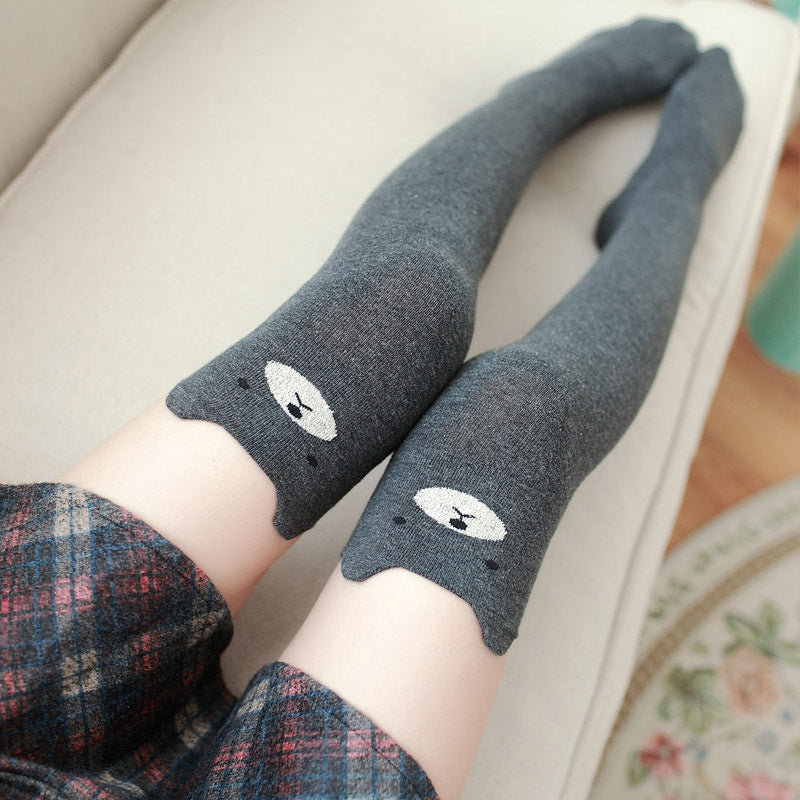 Cute 3D Cat Bear Stockings