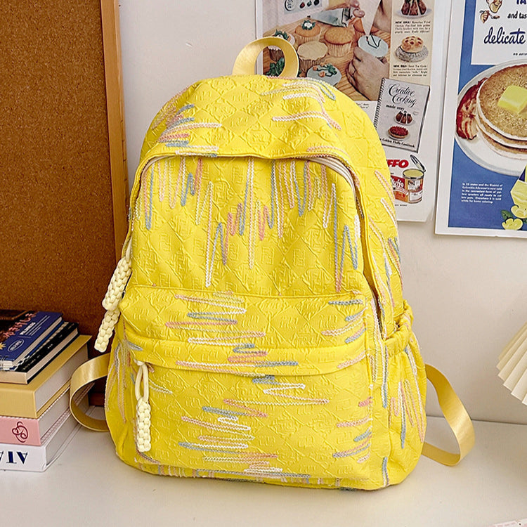 Cute Elf Bone Star Backpack