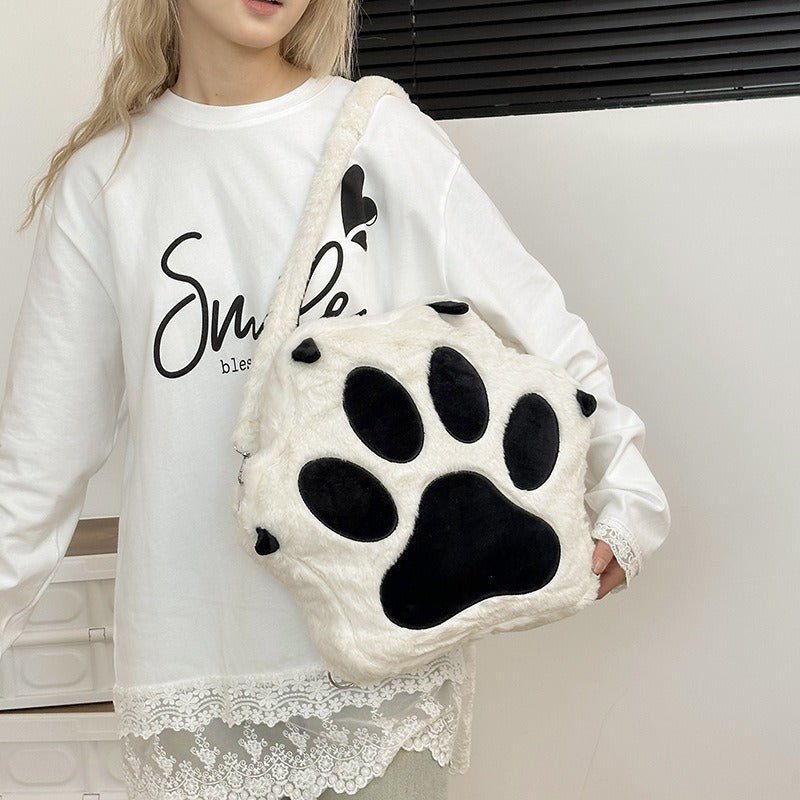 Plush Cat Paw Femboy Backsack