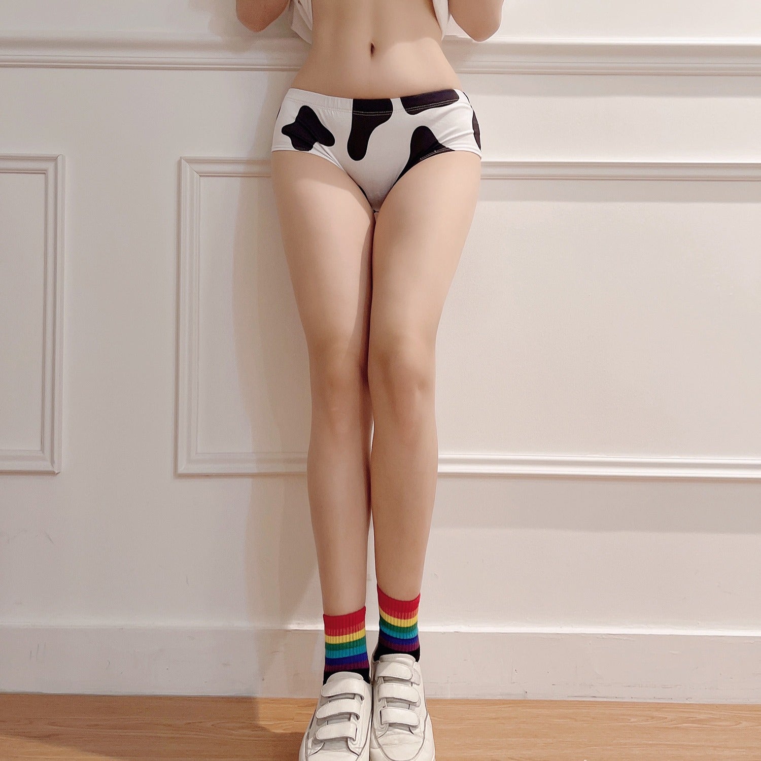 Low Waist Cow Panties