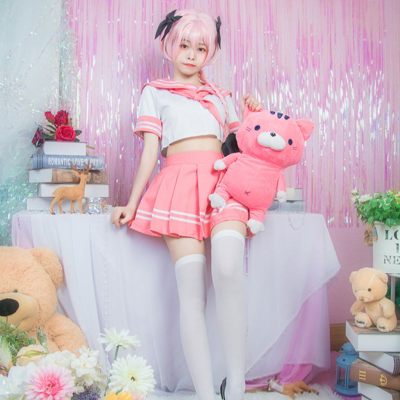 Pink Sailor Seifuku Astolfo Cosplay