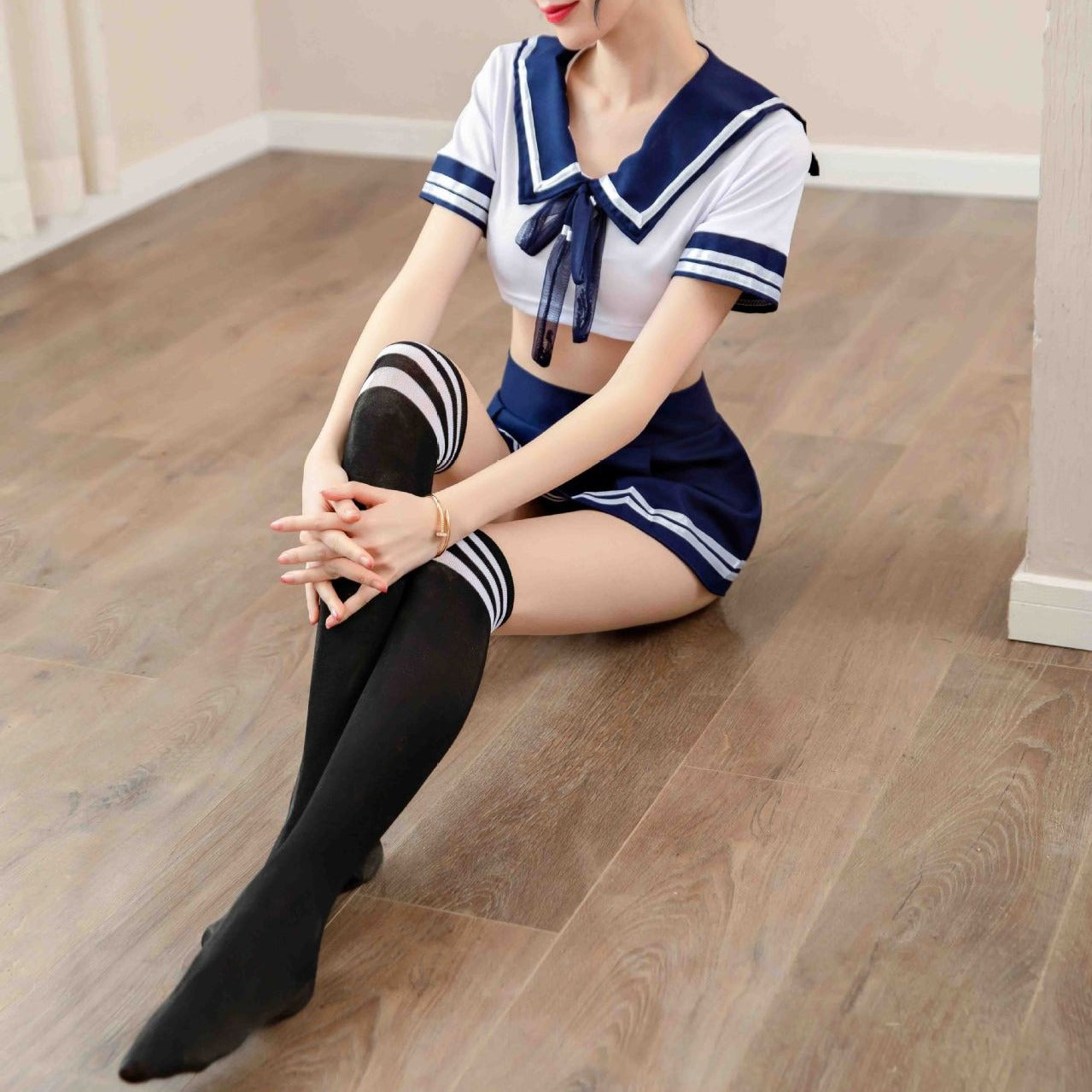 JK School Girl Short Uniform