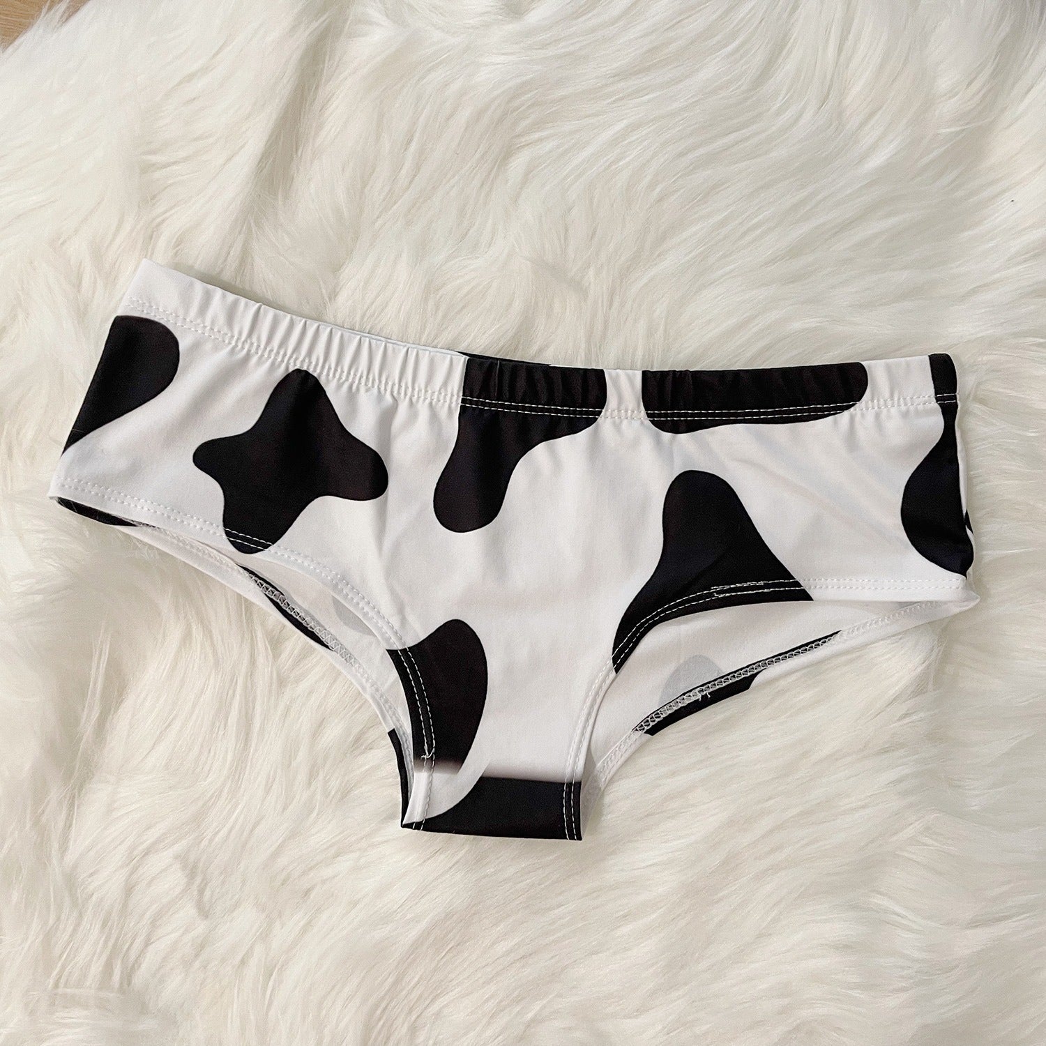 Low Waist Cow Panties
