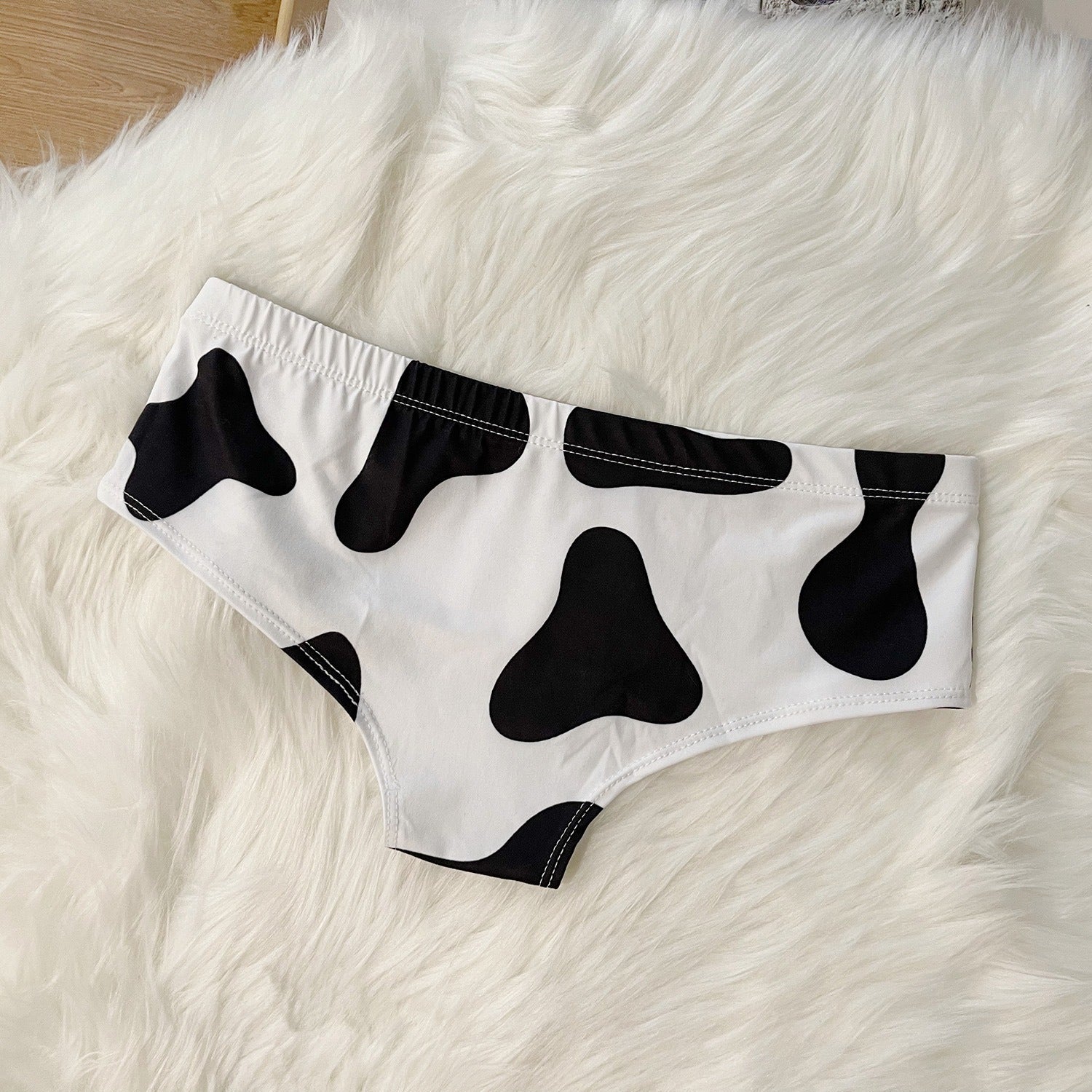 Low Waist Cow Panties