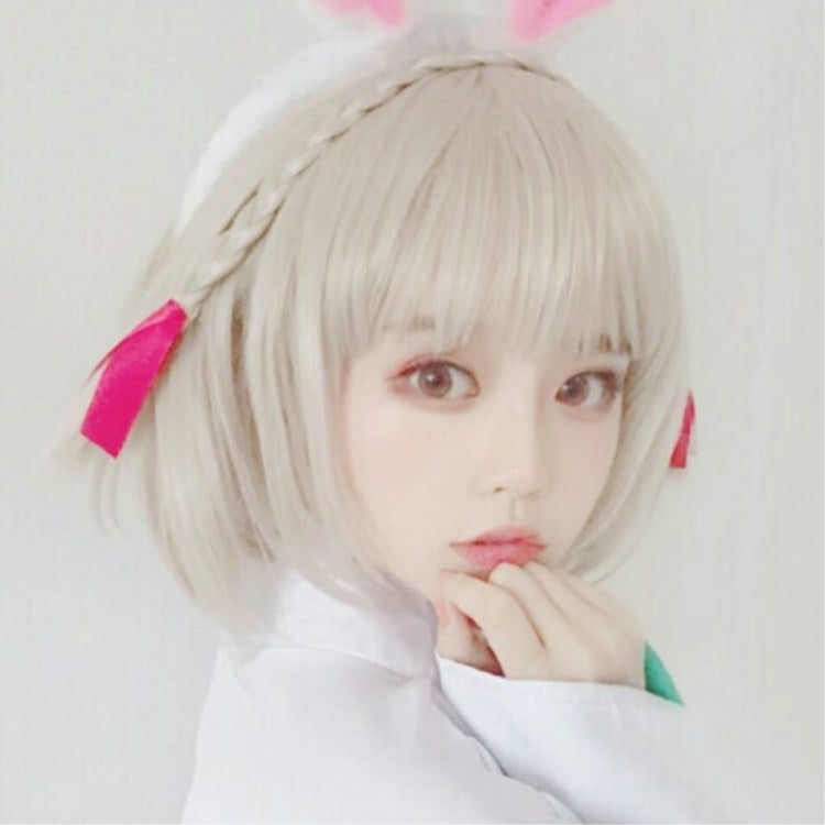 Bob Femboy Short Wig with Bangs