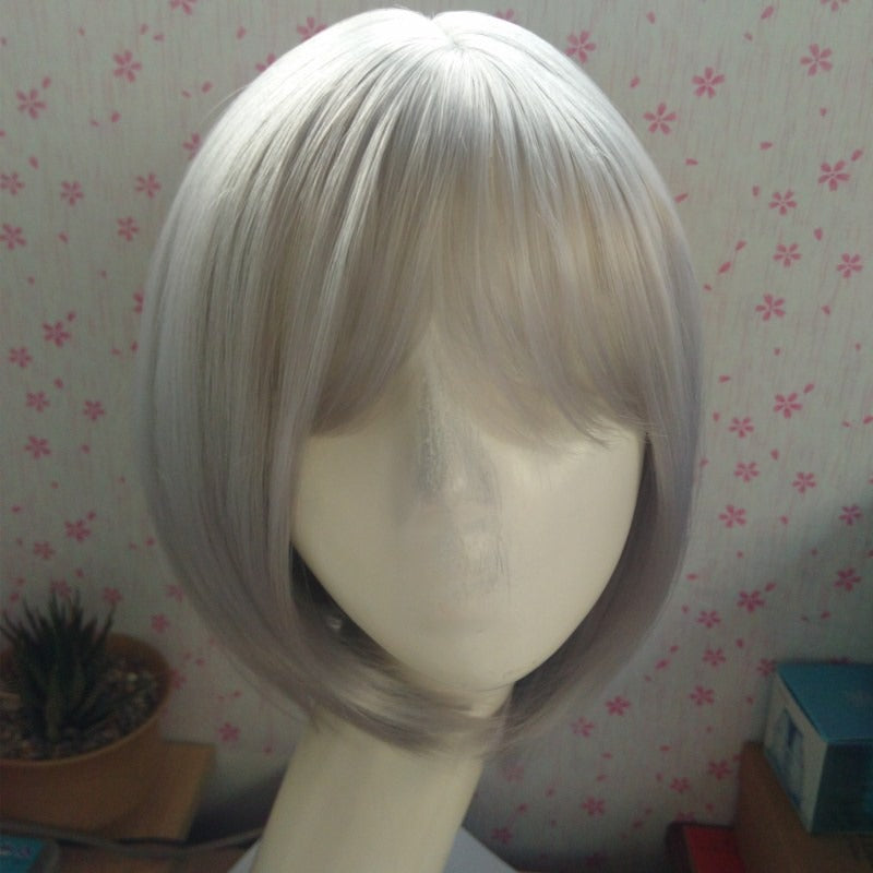 Bob Femboy Short Wig with Bangs