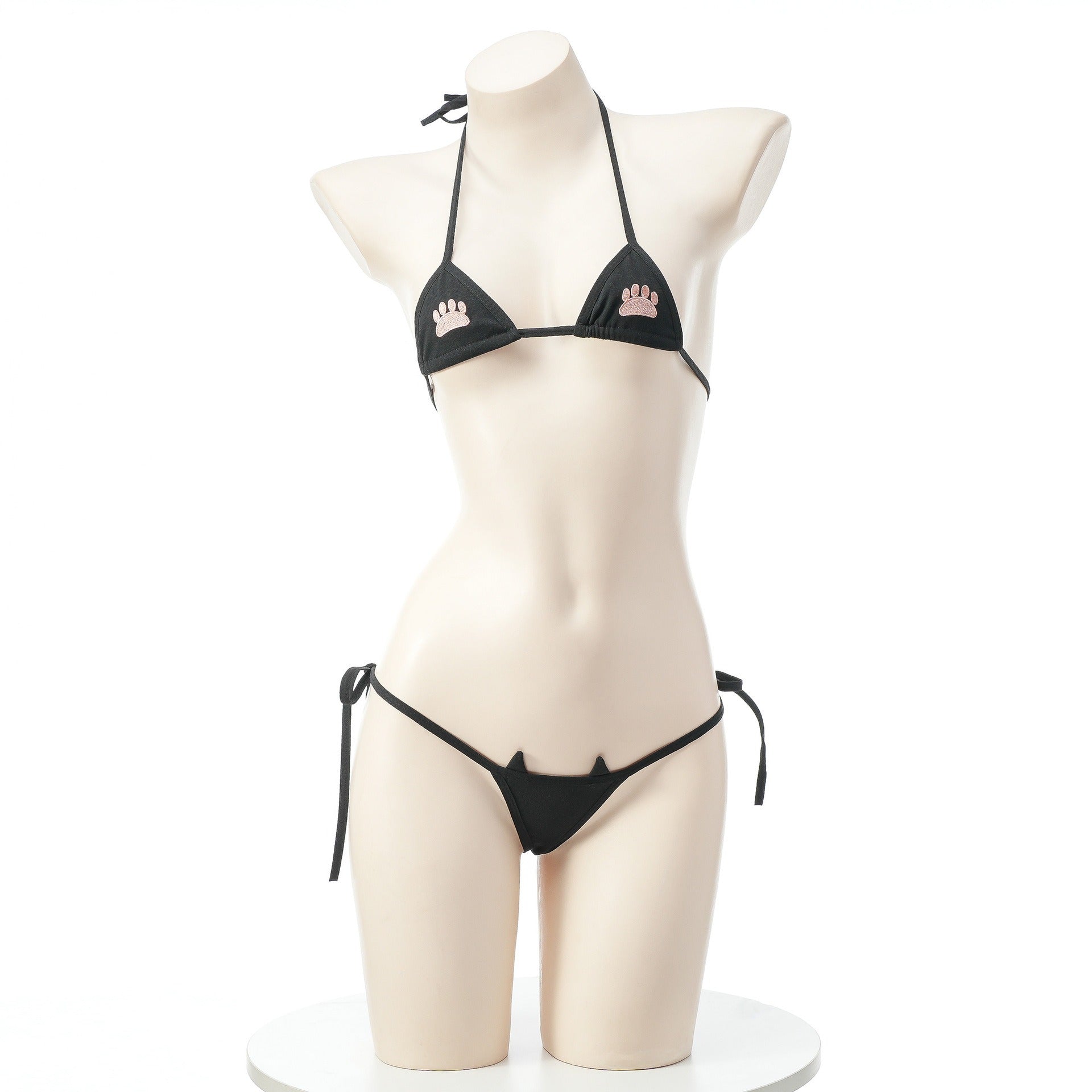 Cat Paw Print Mini Bikini