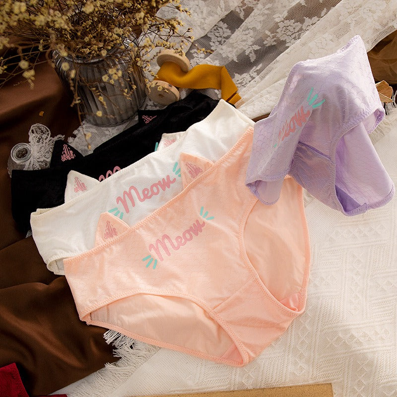 Cute Cat Femboy Panties