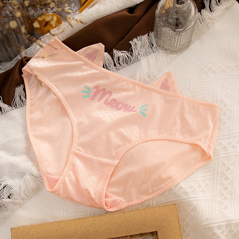 Cute Cat Femboy Panties