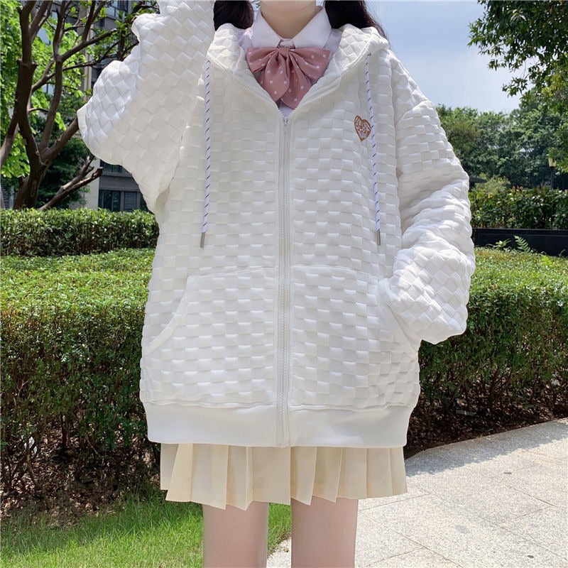 Cute Femboy Hooded Jacket