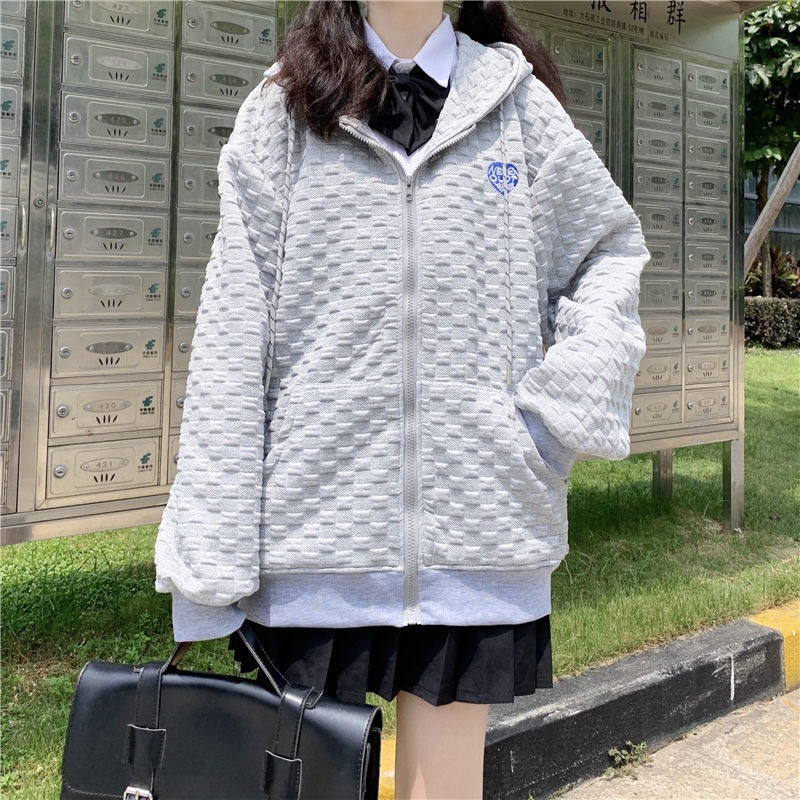 Cute Femboy Hooded Jacket