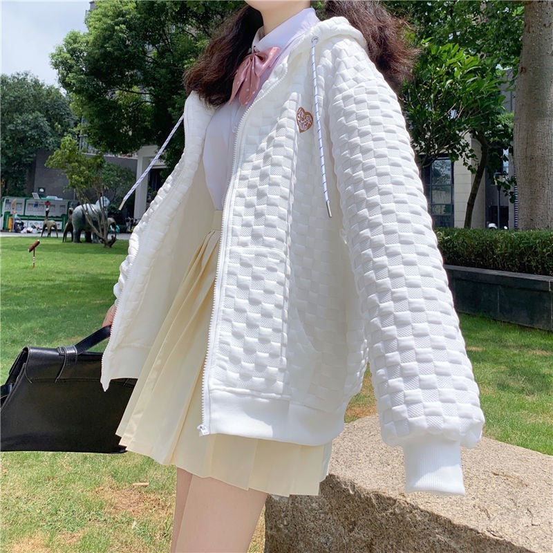 Cute Femboy Hooded Jacket