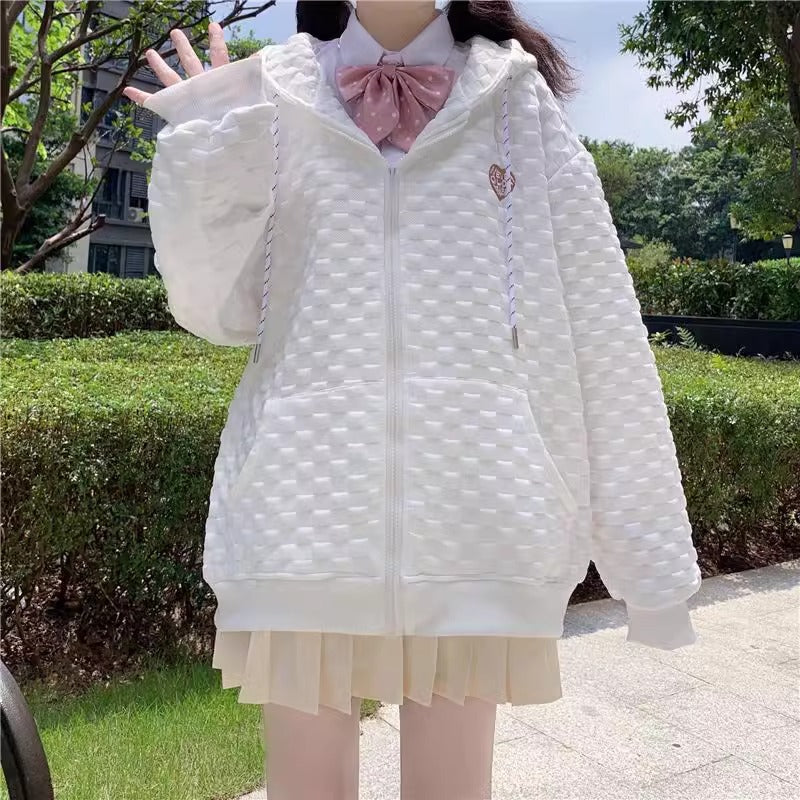 Cute Femboy Hooded Jacket