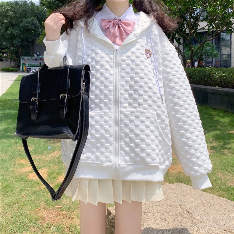 Cute Femboy Hooded Jacket