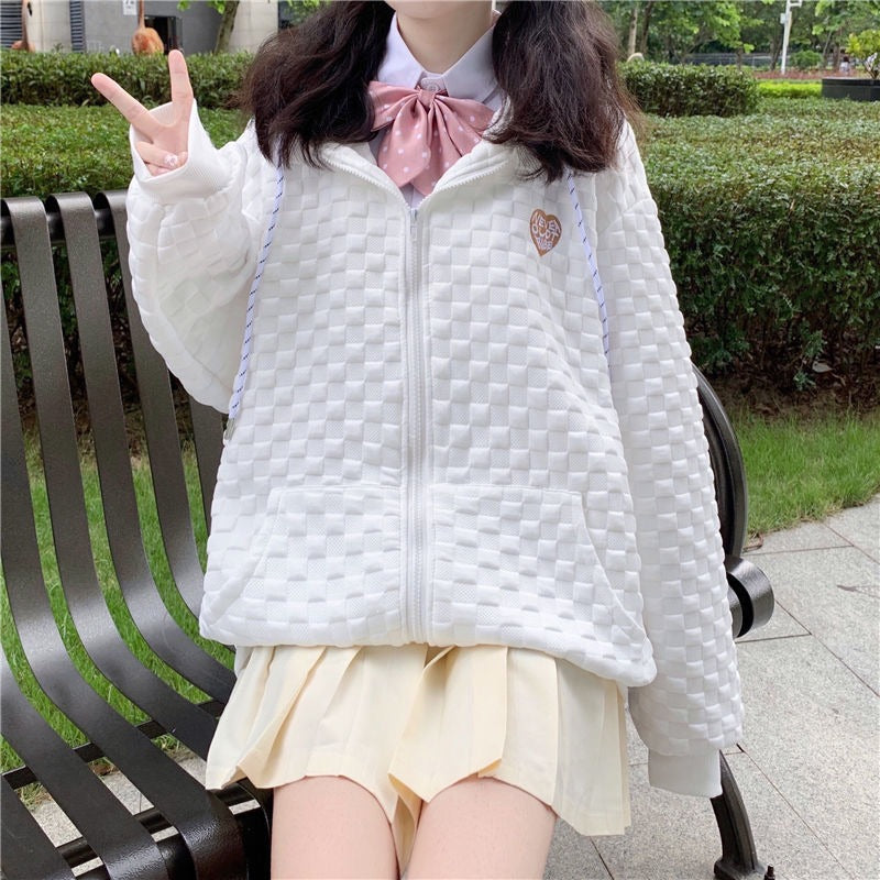 Cute Femboy Hooded Jacket