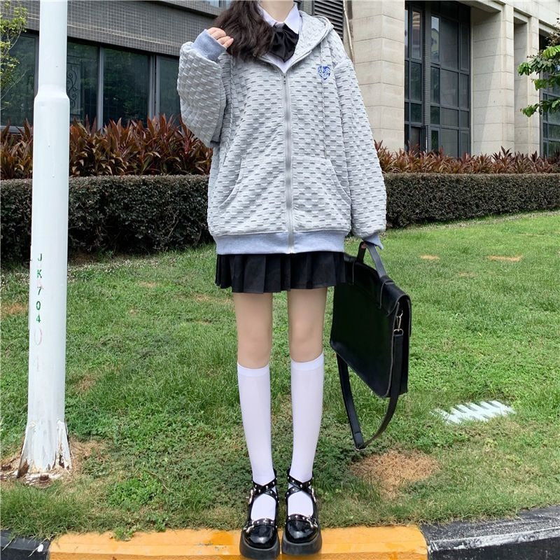 Cute Femboy Hooded Jacket