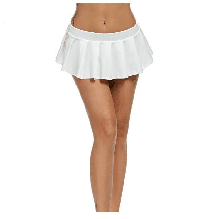 Cute Micro Skirt in white