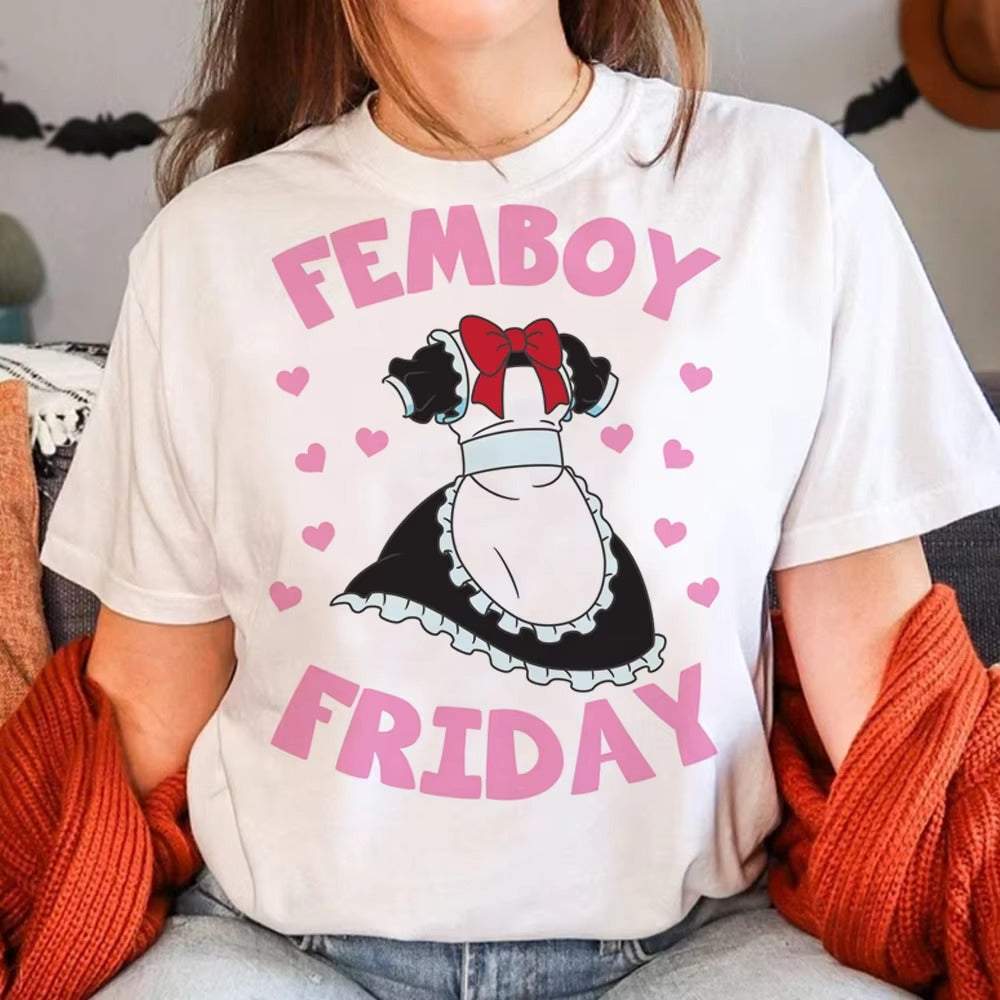 Cute Femboy Graphic Tee