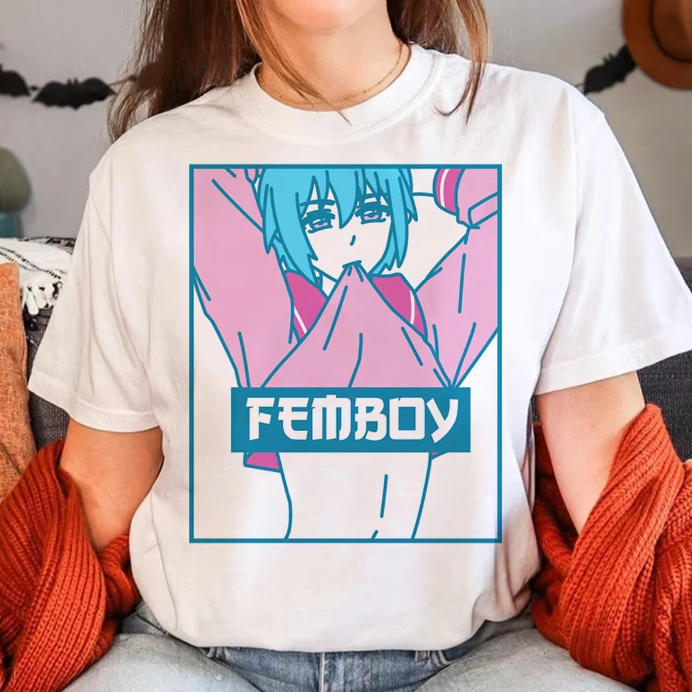 Cute Femboy Graphic Tee