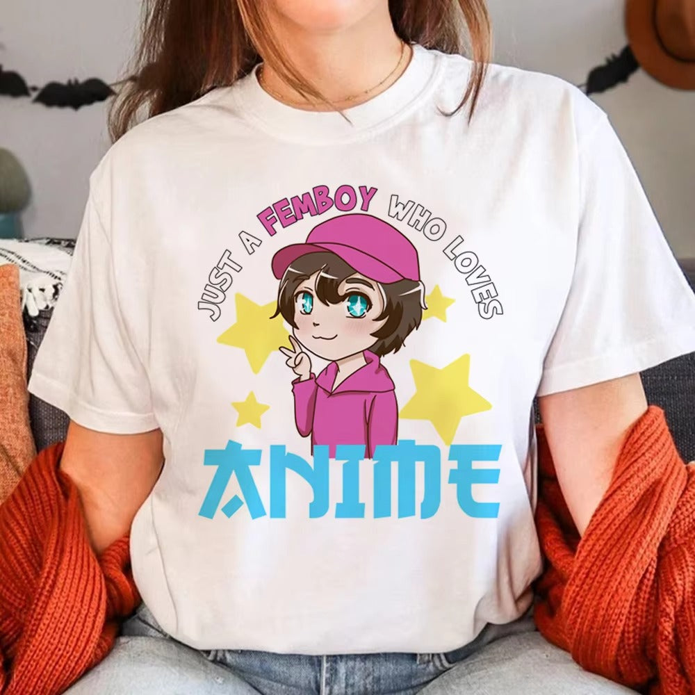 Cute Femboy Graphic Tee
