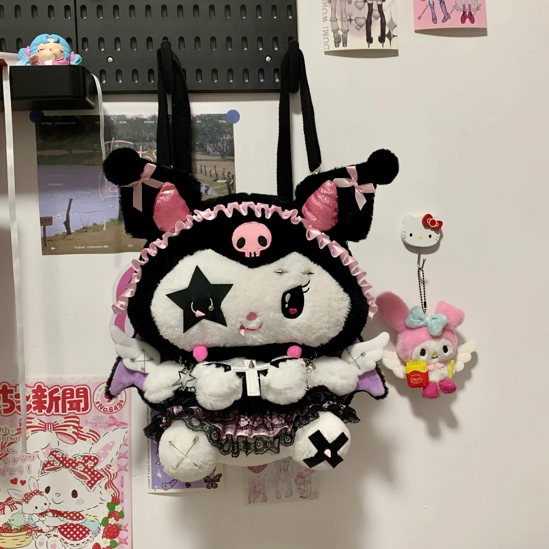 Cute Kuromi Backsack