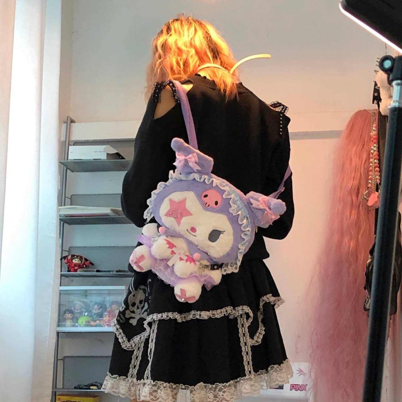 Cute Kuromi Backsack