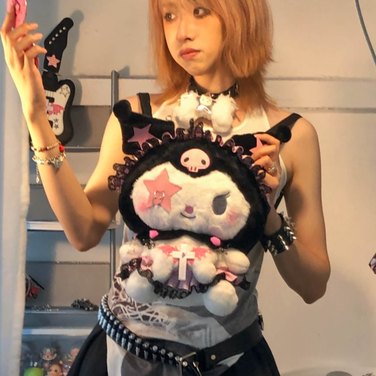 Cute Kuromi Backsack