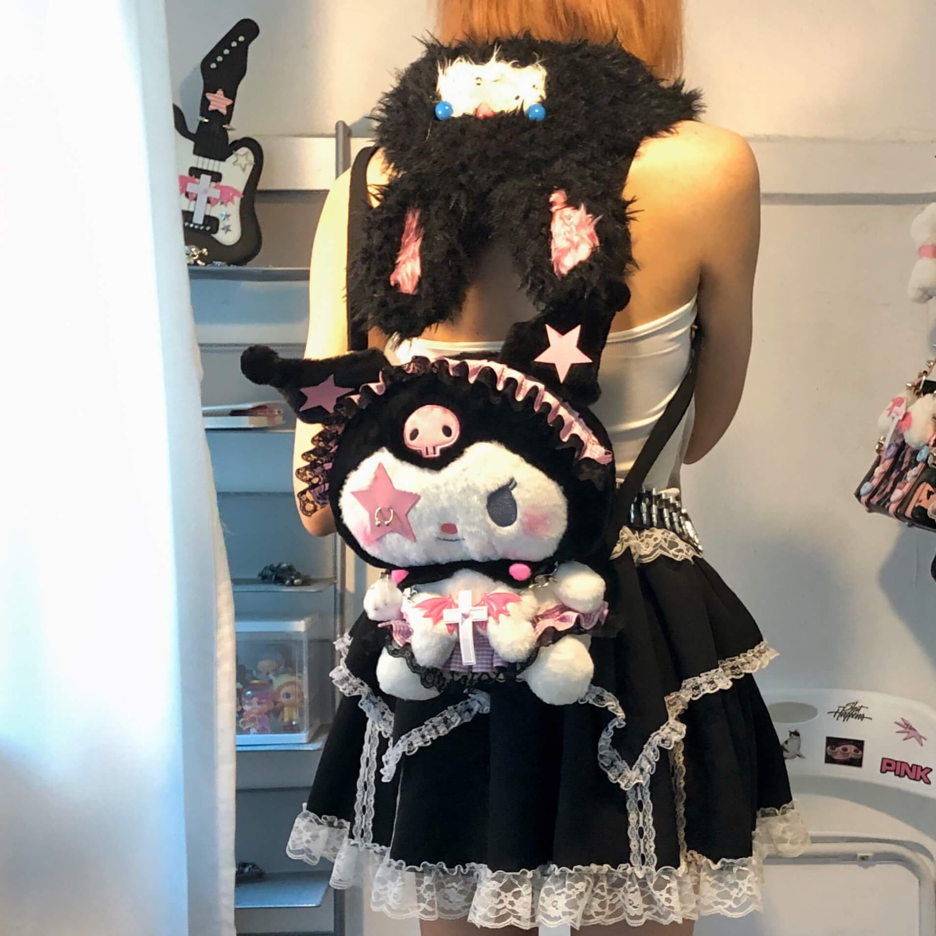 Cute Kuromi Backsack