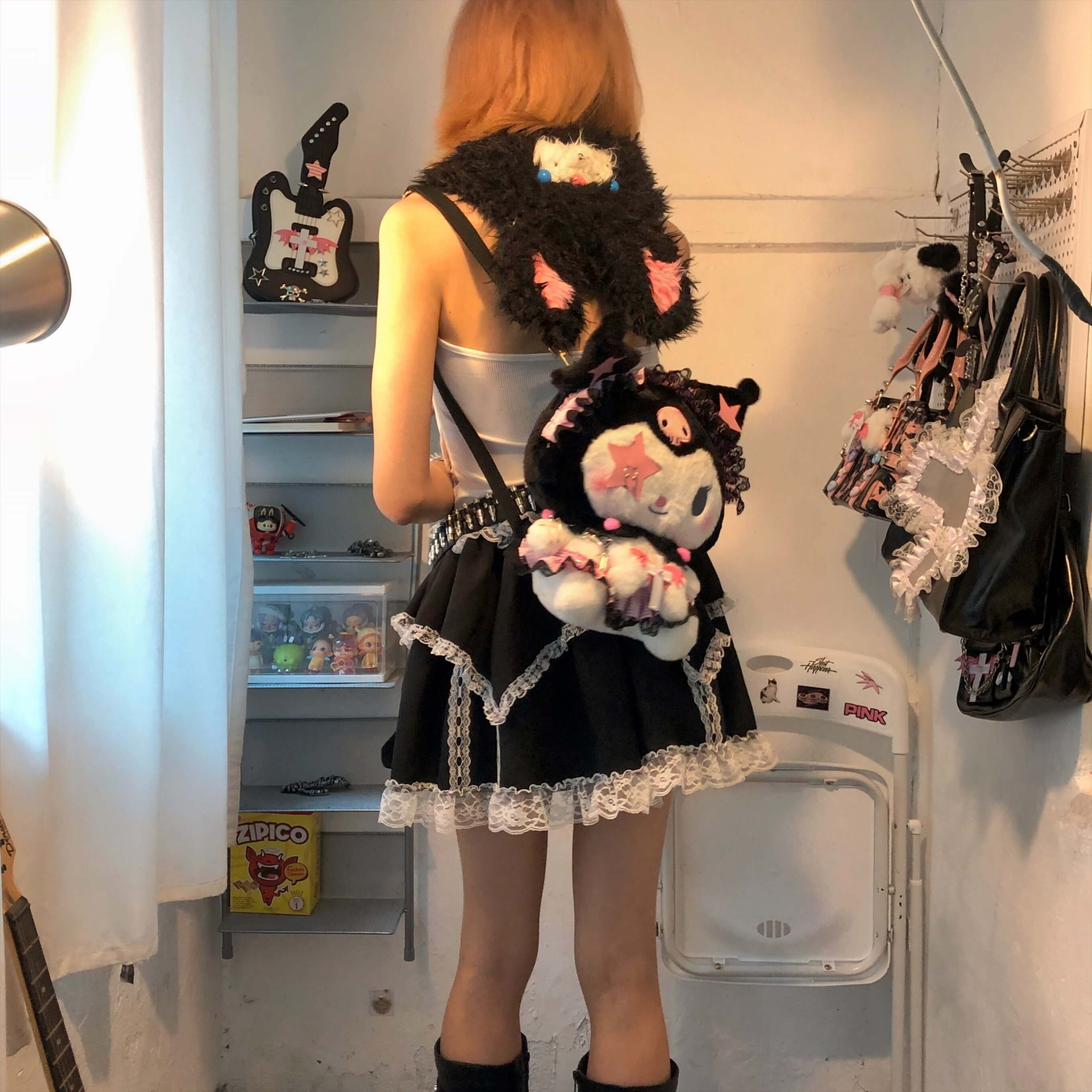 Cute Kuromi Backsack