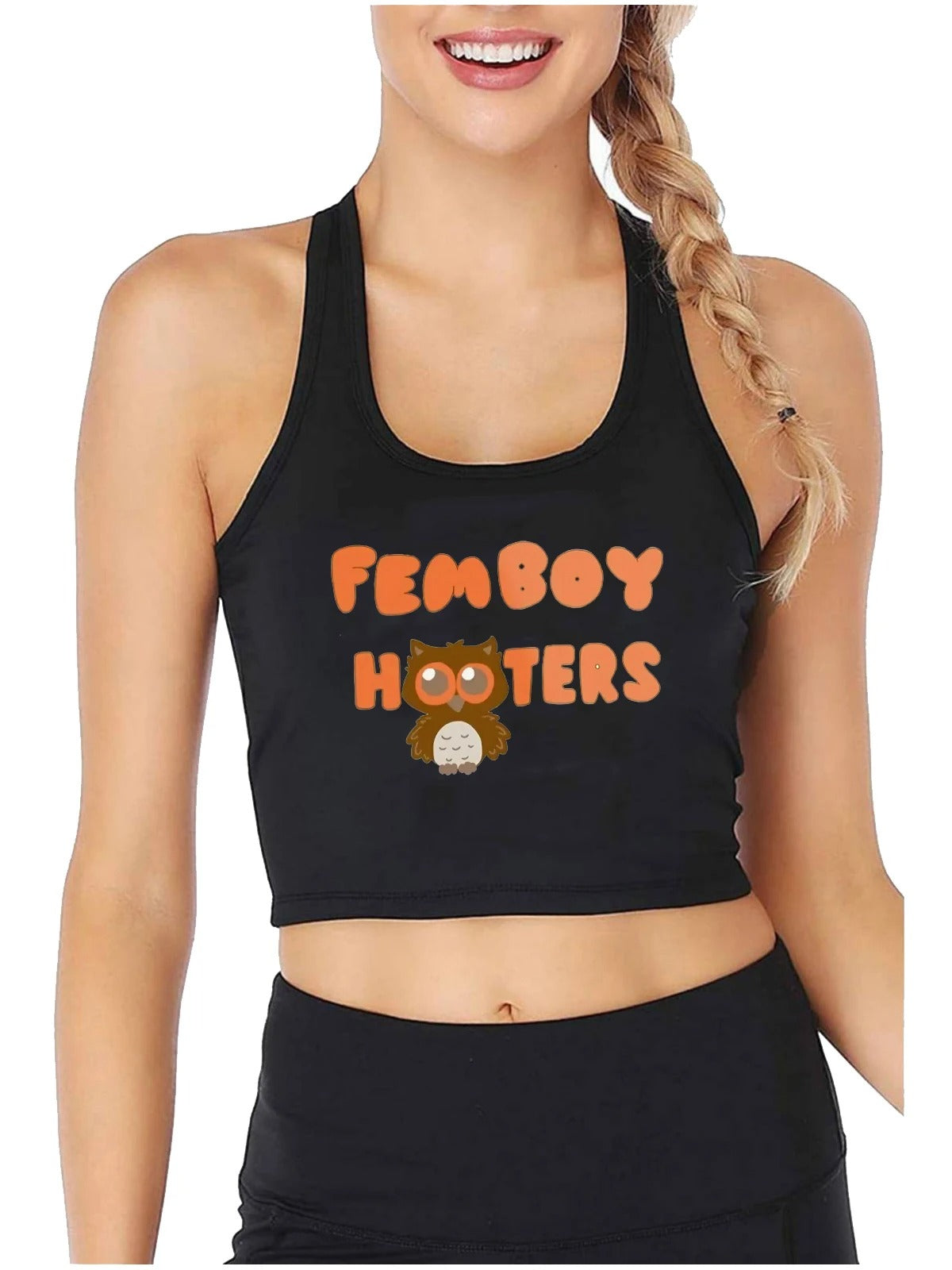 Femboy Hooters Tank Top