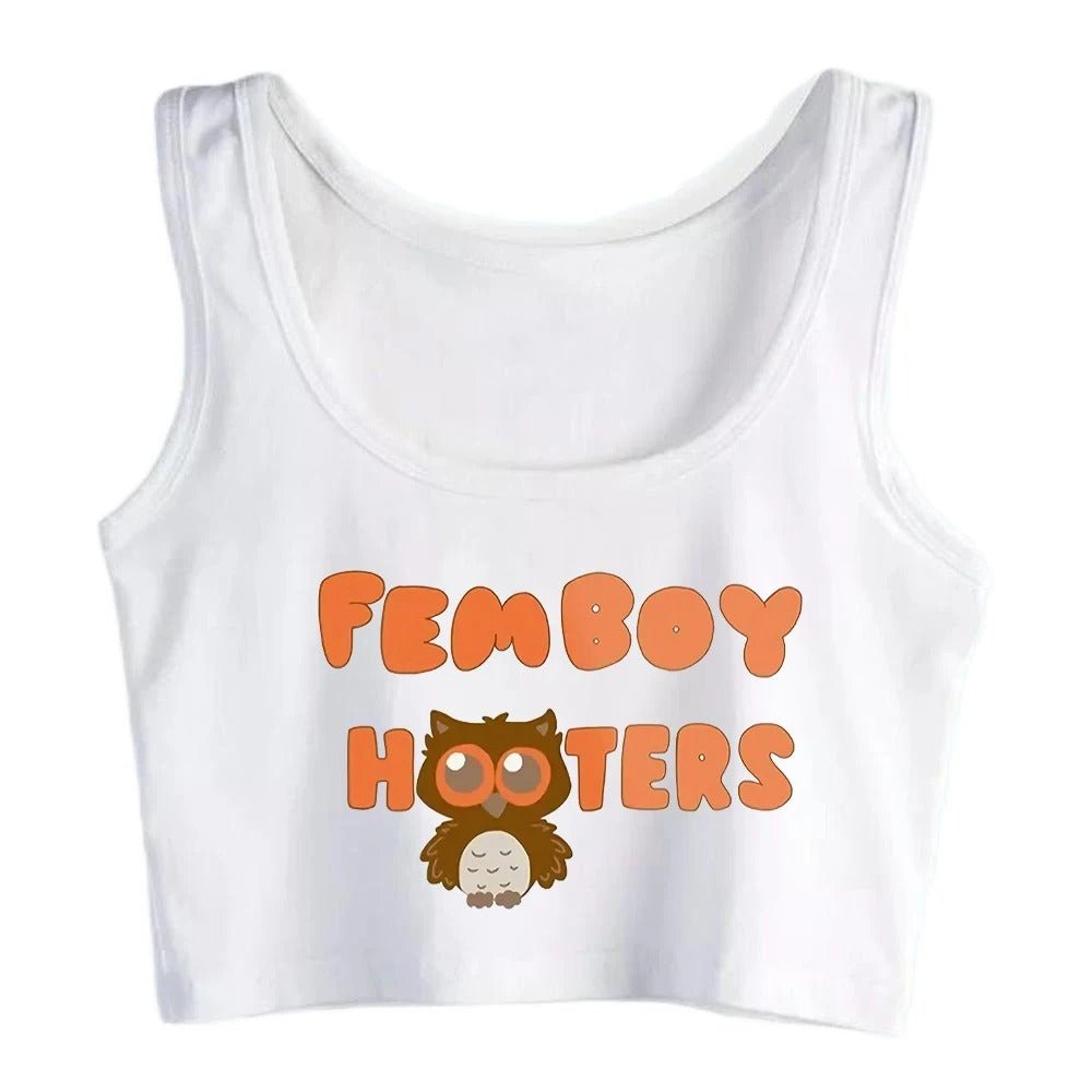 Femboy Hooters Tank Top