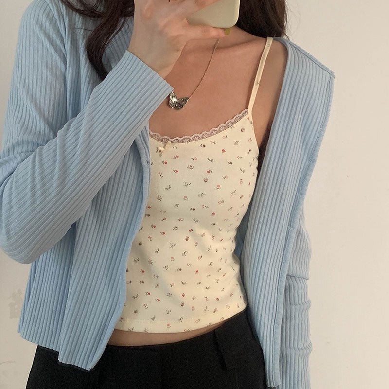 Floral Crop Top for Guy