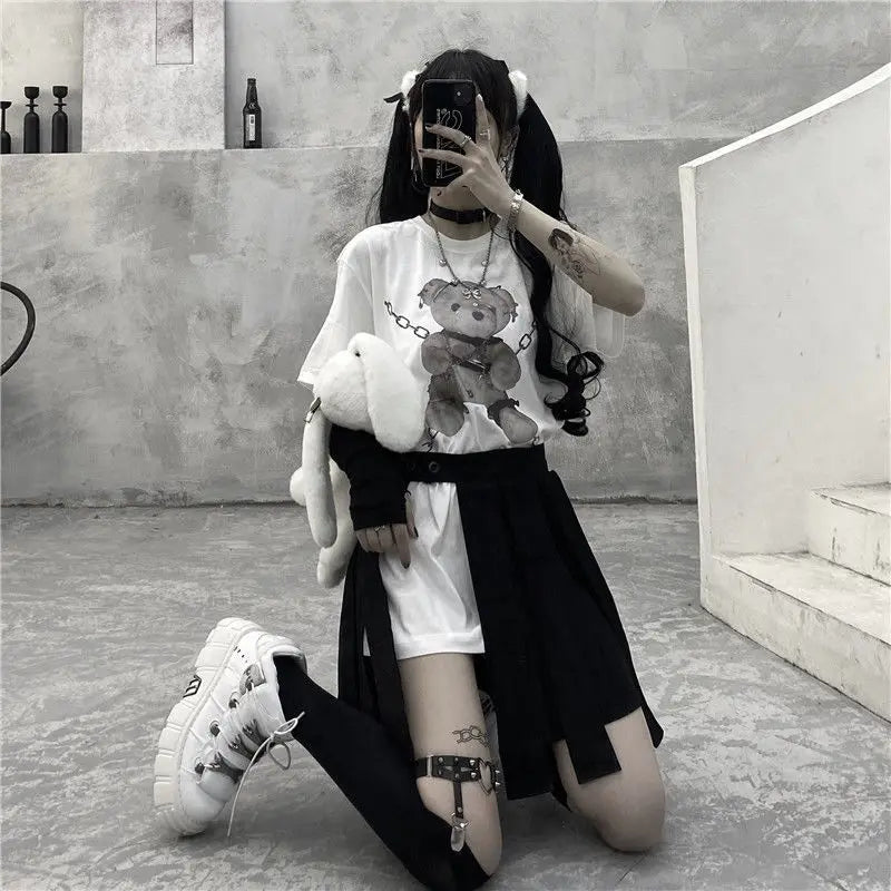 Bear Harajuku Oversize T Shirt
