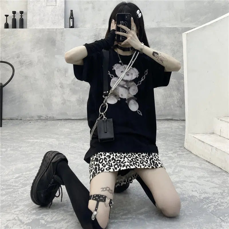 Bear Harajuku Oversize T Shirt