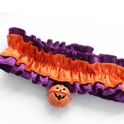 Halloween Bat Choker with Bell