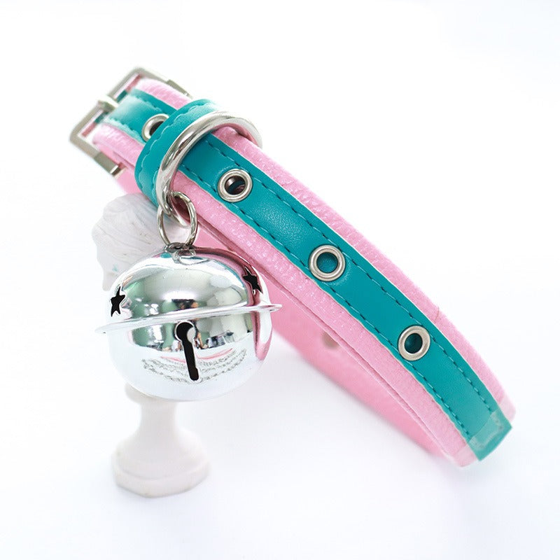 Harajuku Leather Choker with Chain