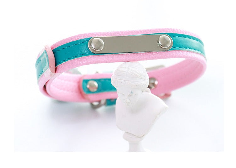 Harajuku Leather Choker with Chain