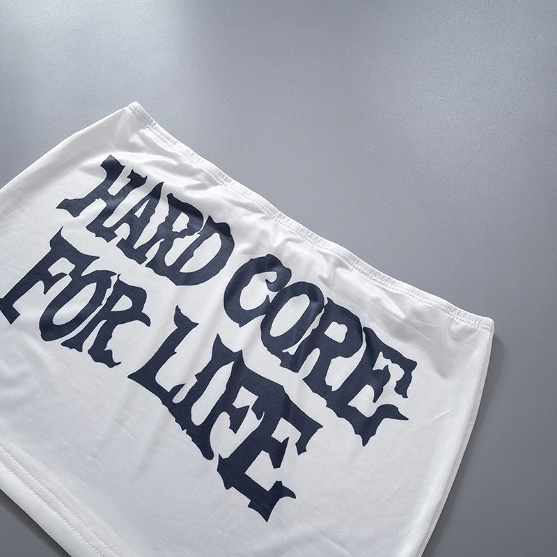 Hard Core for Life Mini Skirt