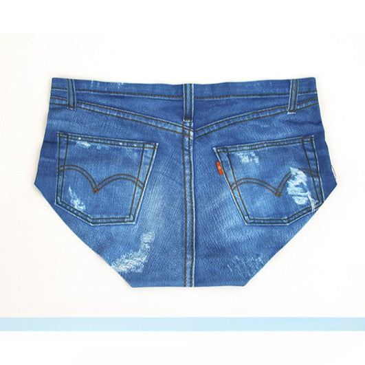 Imitation Denim Ice Silk Underwear