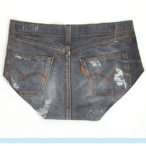 Imitation Denim Ice Silk Underwear