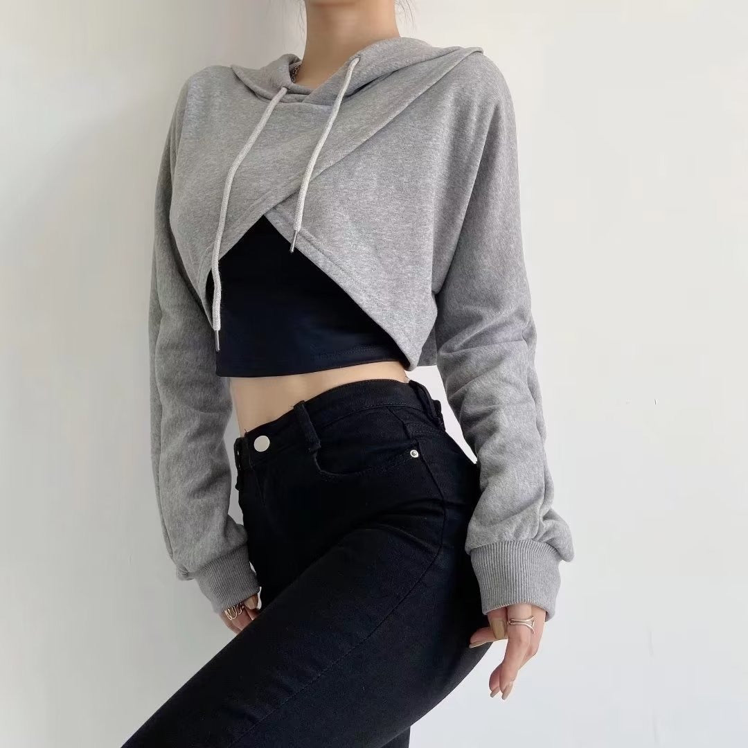 Irregular Short Femboy Hoodie