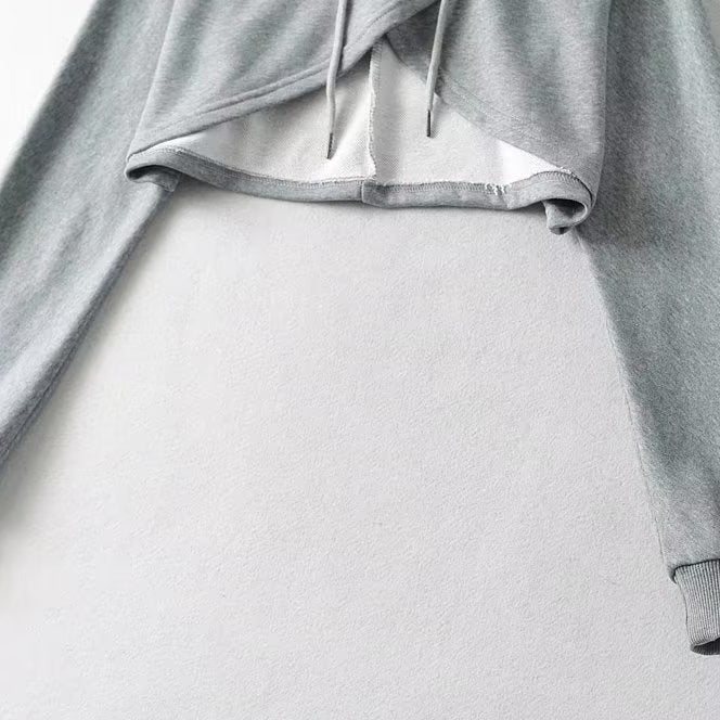 Irregular Short Femboy Hoodie
