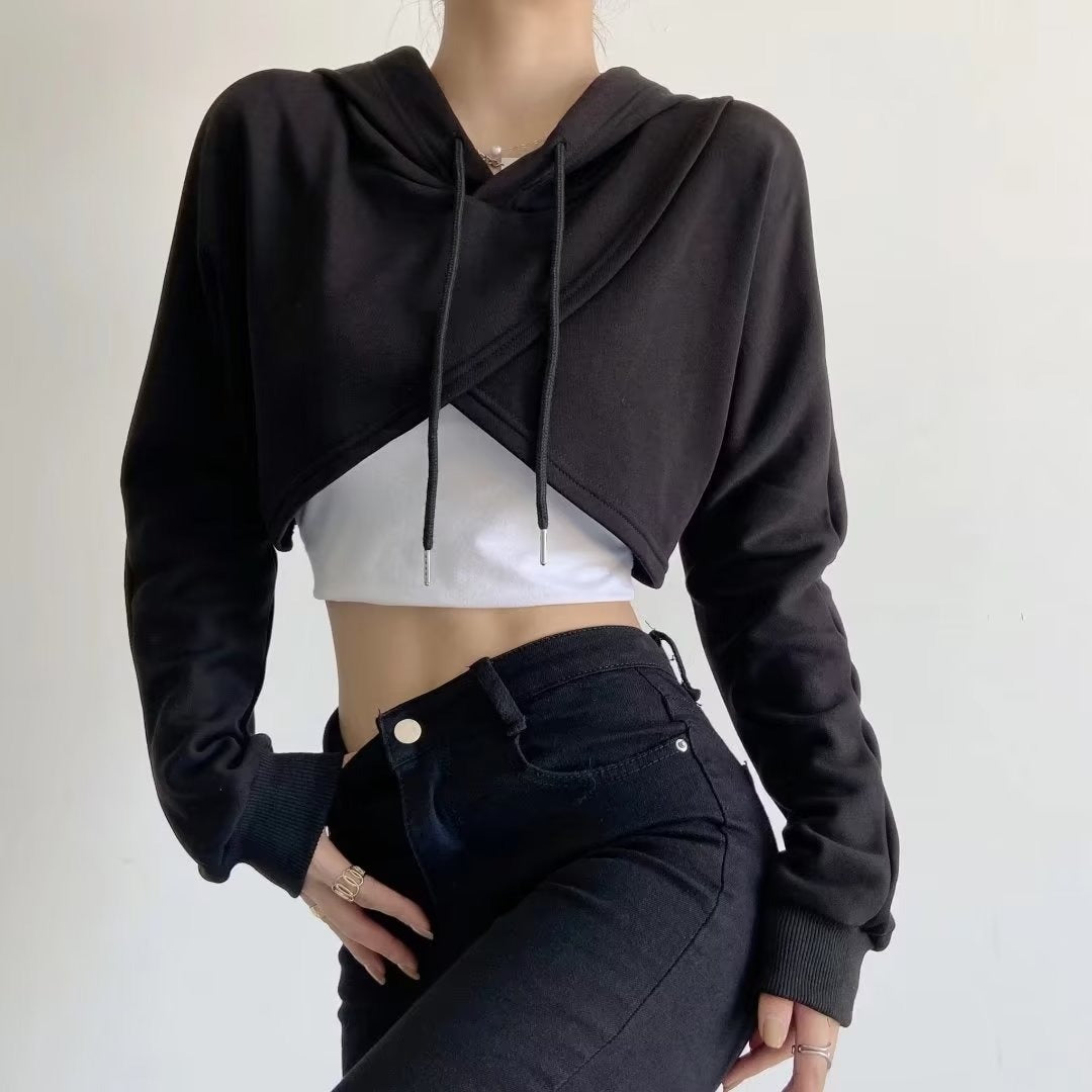 Irregular Short Femboy Hoodie