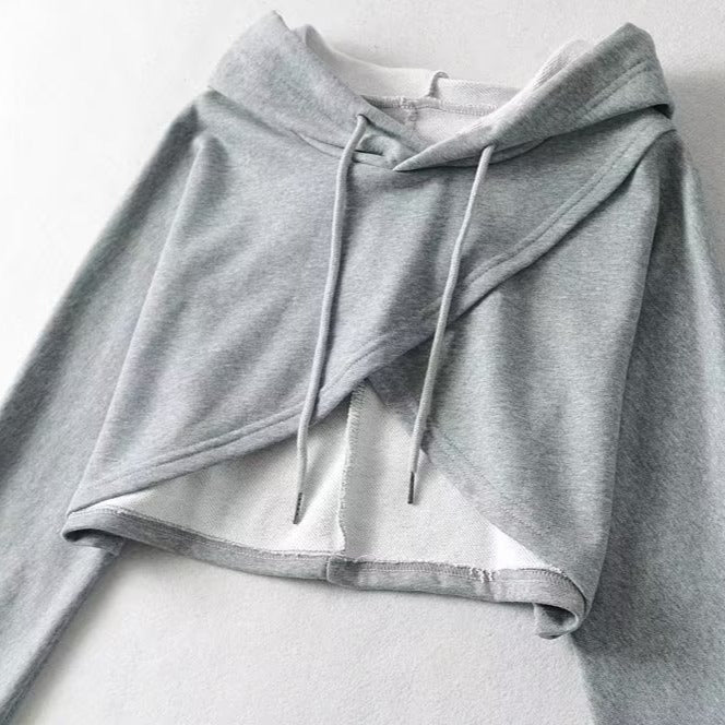 Irregular Short Femboy Hoodie