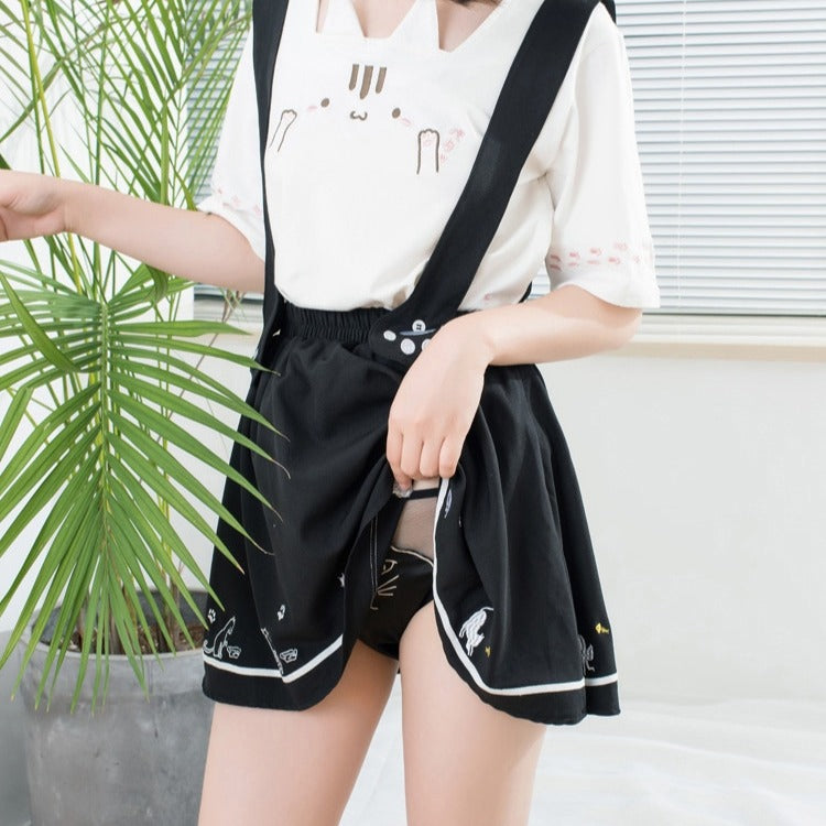 Japan Sexy See Through Cat Panties