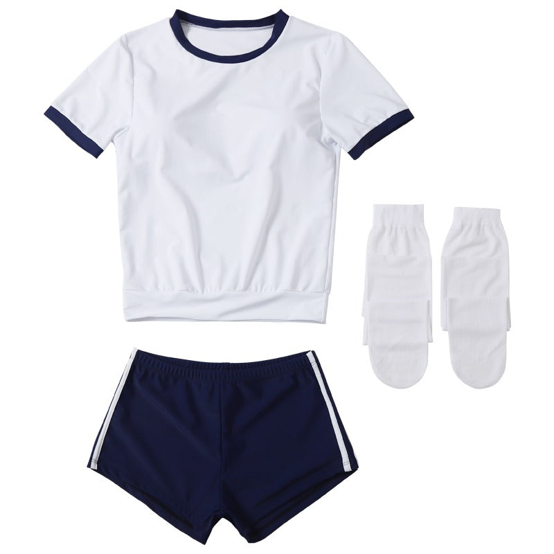 Japanese Schoolgirl Uniform with knee socks